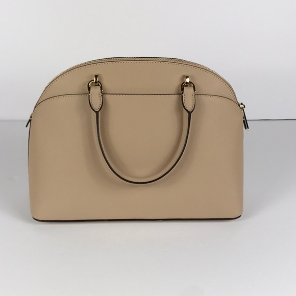 Michael a Kors Emmy a Oyster Lg Dome Satchel - Picture 5 of 6